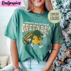 green bay football comfort shirt, sunday are better in green bay tank top hoodie