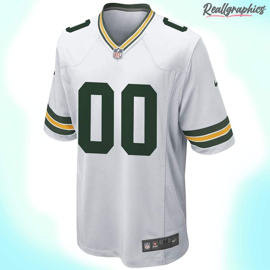 Green Bay Packers White Custom Jersey, Packers Football Jersey Cheap For  Sale - Reallgraphics
