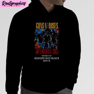 guns n’ roses september 20 2023 mississippi coast coliseum biloxi ms unisex t-shirt, hoodie, sweatshirt