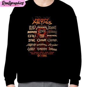heavy metals parody unisex t-shirt, hoodie, sweatshirt