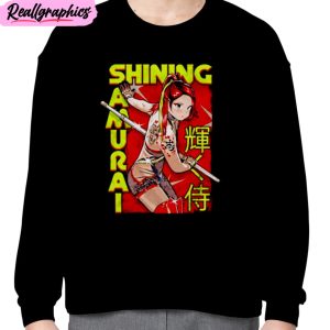 hikaru shida shining samurai anime unisex t-shirt, hoodie, sweatshirt