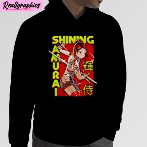 hikaru shida shining samurai anime unisex t-shirt, hoodie, sweatshirt