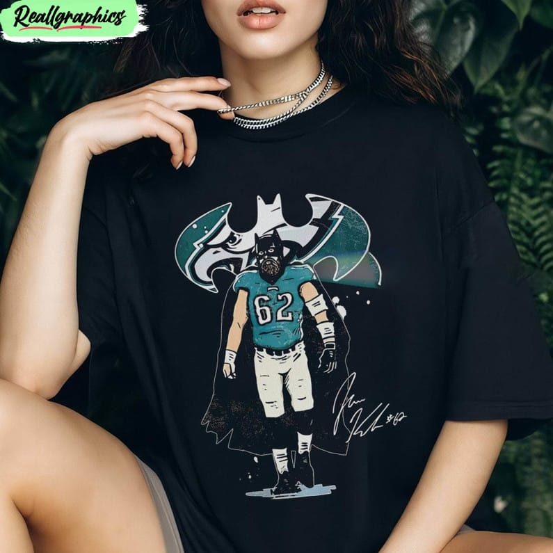 Jason Kelce Batman Heroes Shirt, American Football Eras Tour Unisex Shirt -  Reallgraphics