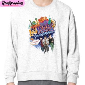 jonas brothers tour las vegas mgm grand garden arena sept 8 2023 unisex t-shirt, hoodie, sweatshirt
