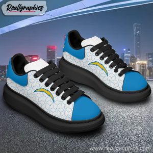 los angeles chargers custom mq sneakers