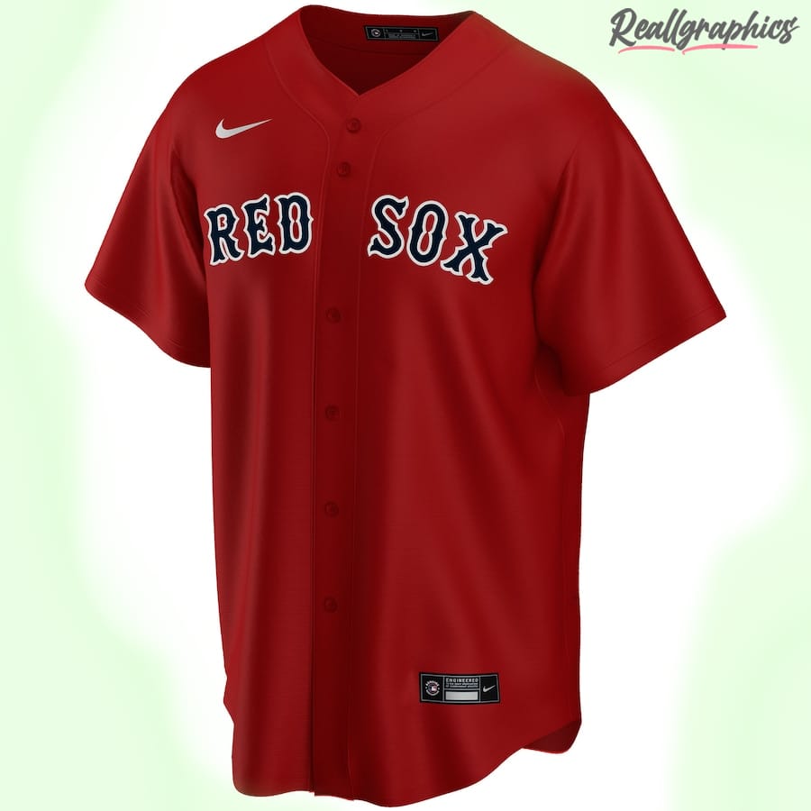 boston red sox mlb red alternate custom jersey, red sox jersey cheap for sale