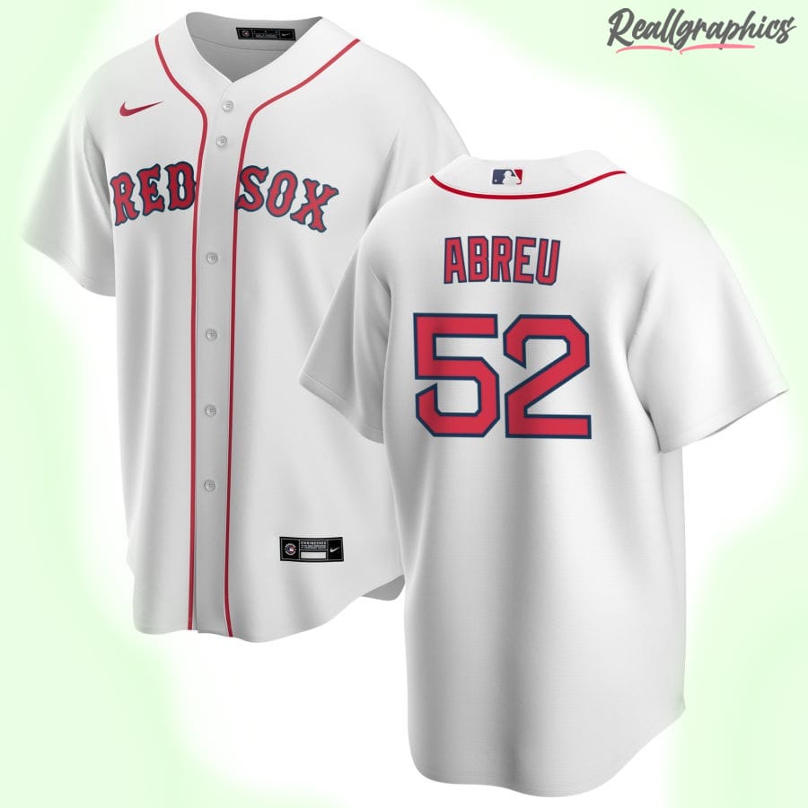 Men's Boston Red Sox MLB White Home Custom Jersey, MLB Jersey Cheap For  Sale - Reallgraphics