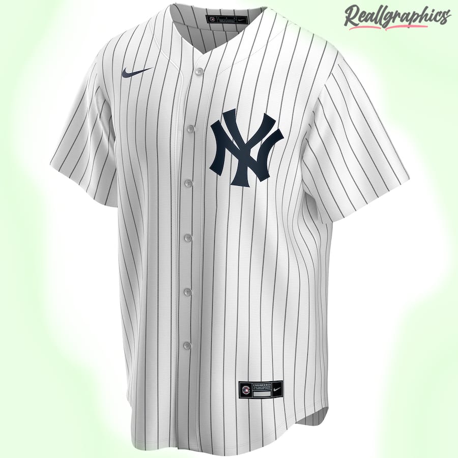 Men's New York Yankees MLB White Home Custom Jersey, Yankees Cheap