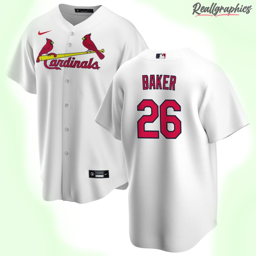 St Louis Cardinals MLB White Home Custom Jersey, Cardinals Jersey Cheap For  Sale - Reallgraphics