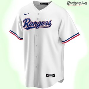 men's texas rangers mlb white home custom jersey, rangers gifts
