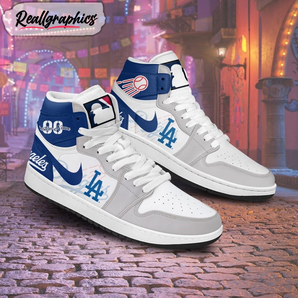 Custom MLB New York Yankees Nike Logo Jordan 1 High, Yankees Baseball  Sneaker Boots - Reallgraphics