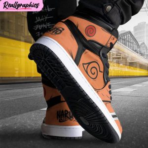naruto shippuden unifrom cosplay boot jordan 1 sneaker boots, custom anime shoes