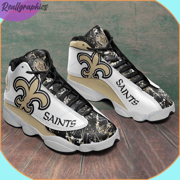 new orleans saints air jordan 13 sneaker, new orleans saints custom shoes