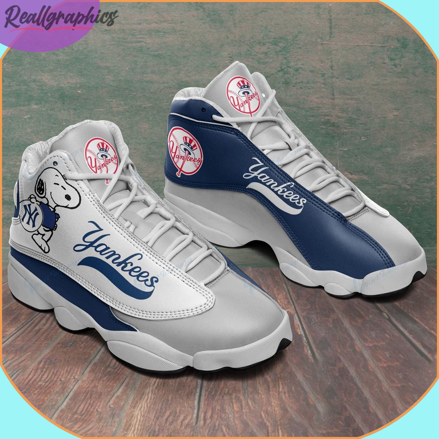 New York Yankees Air Jordan 13 Sneakers, MLB Yankees Shoes