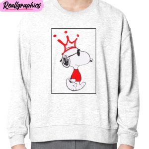 peanuts snoopy joe cool crown unisex t-shirt, hoodie, sweatshirt