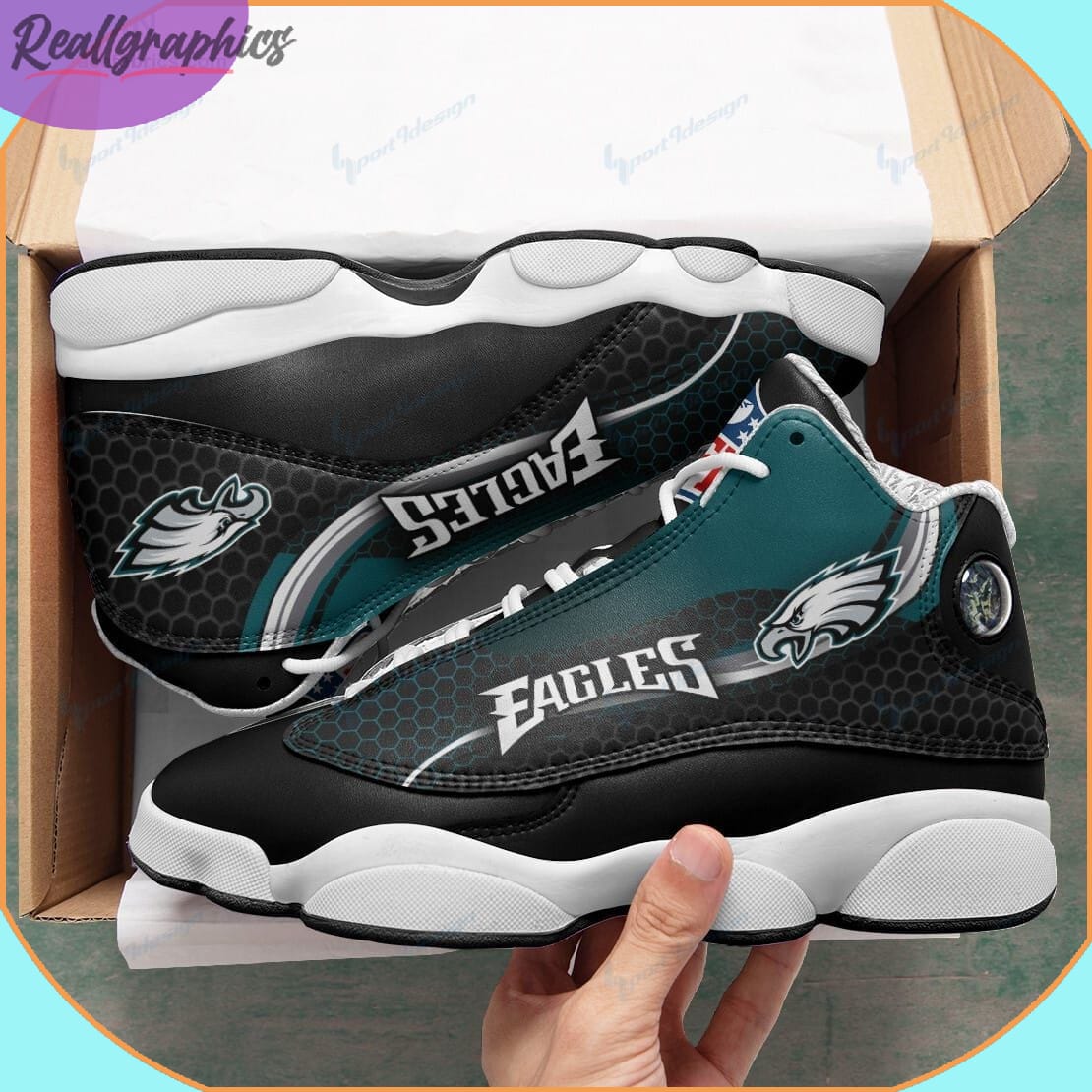 Philadelphia Eagles Max Soul Sneaker Running Shoes