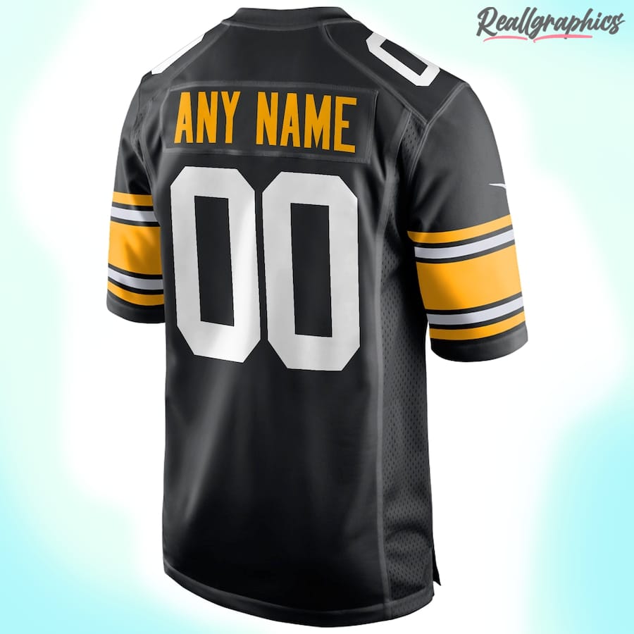 Pittsburgh Steelers Personalized Custom Color Rush Jersey Inspired