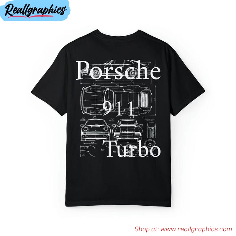 porsche 911 shirt, trendy short sleeve tee tops