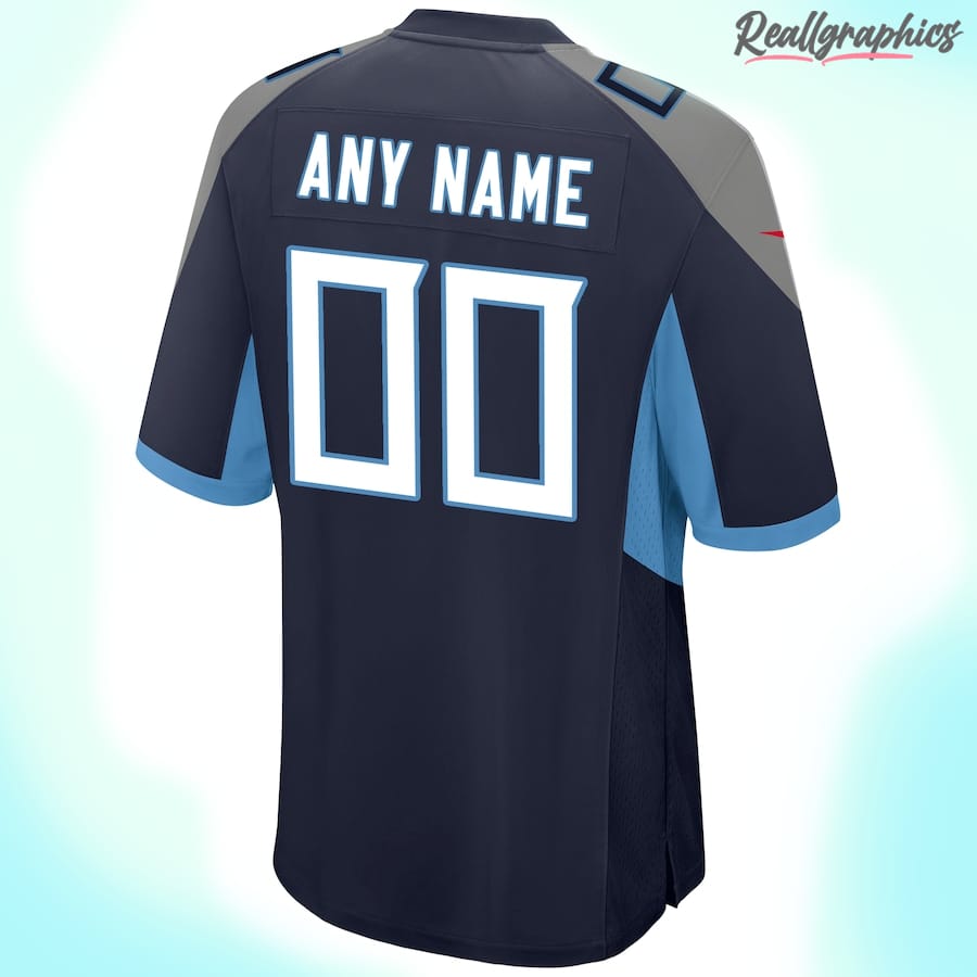 Tennessee Titans Navy Custom Jersey, NFL Jerseys For Sale