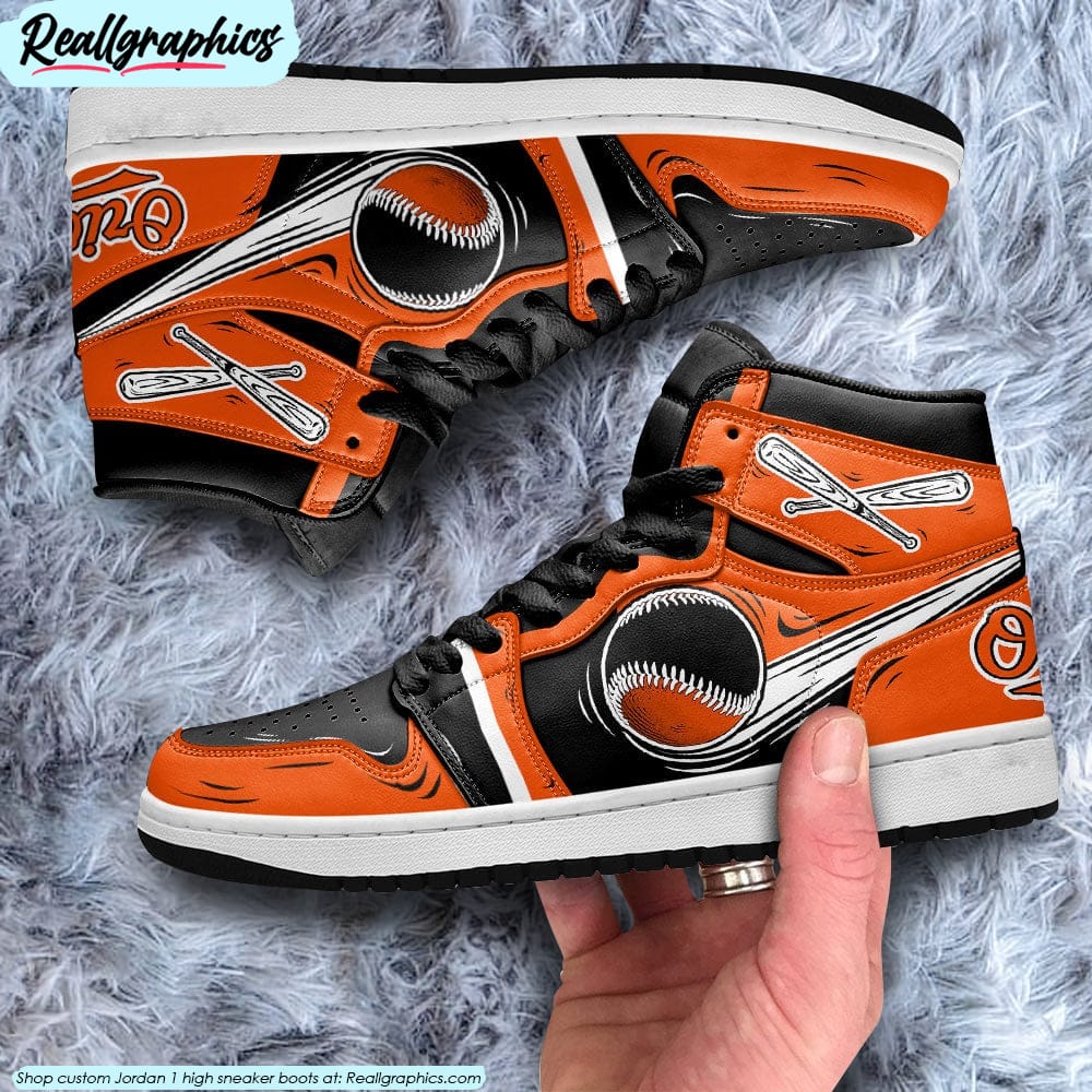 baltimore-orioles-custom-jordan-1-high-sneaker-boots-mlb-gifts-for-fans-2