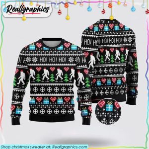 bigfoot-secret-gift-ho-ho-ho-3d-printed-christmas-sweater-sweatshirt-2