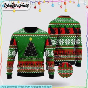 black-cat-meowy-christmas-tree-3d-printed-christmas-sweater-cat-lover-christmas-sweater