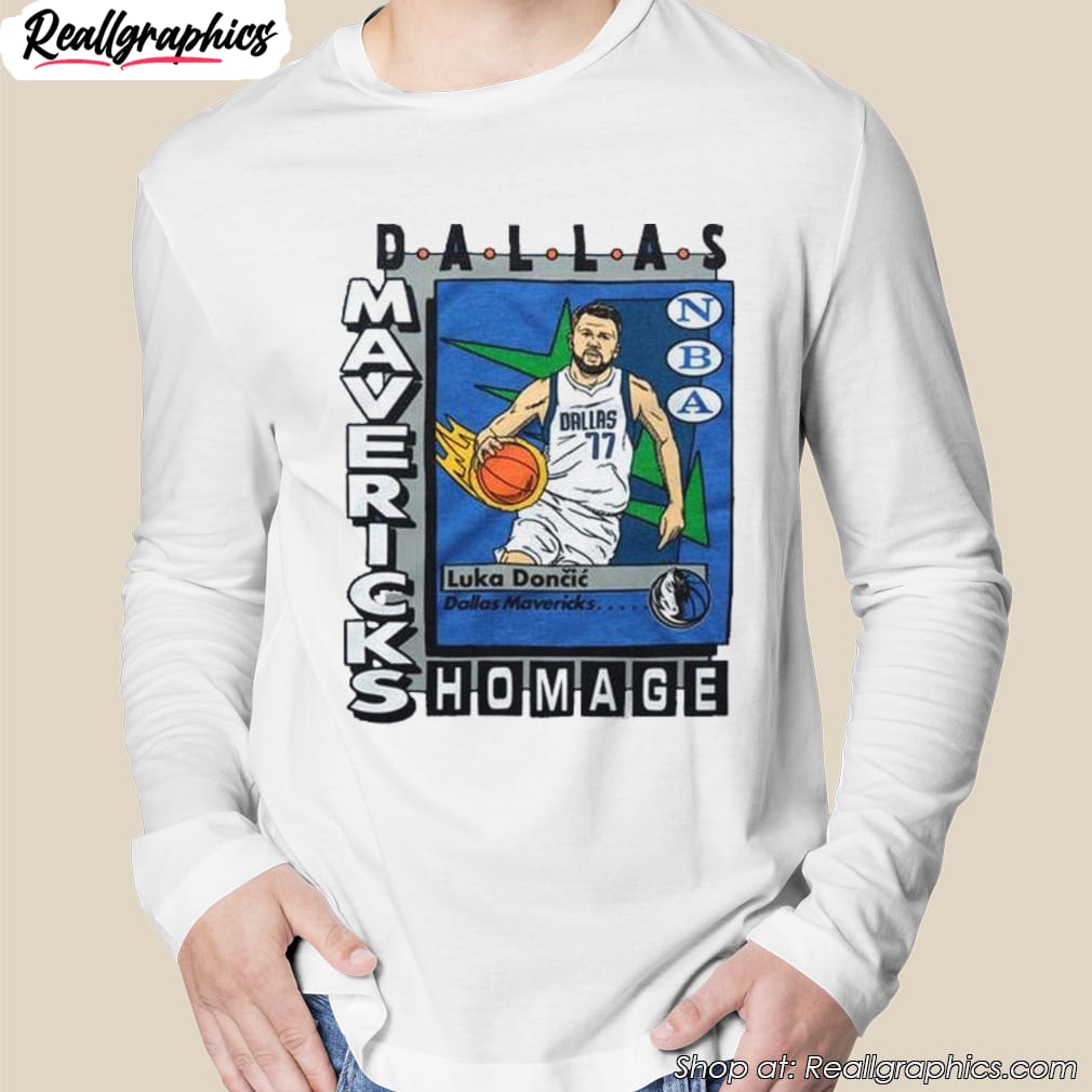 Dallas Mavericks Trading Card Luka Doncic Shirt - Peanutstee