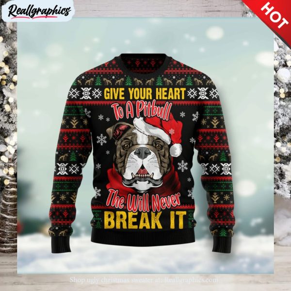 glowing flower and white cat ugly christmas sweater