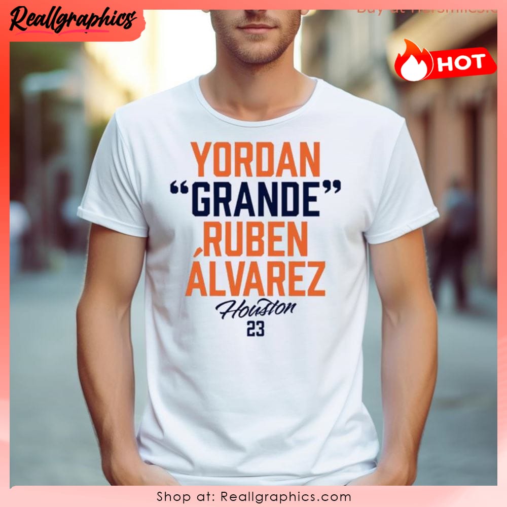 Houston Astros Yordan Grande Ruben Alvarez Shirt - Reallgraphics