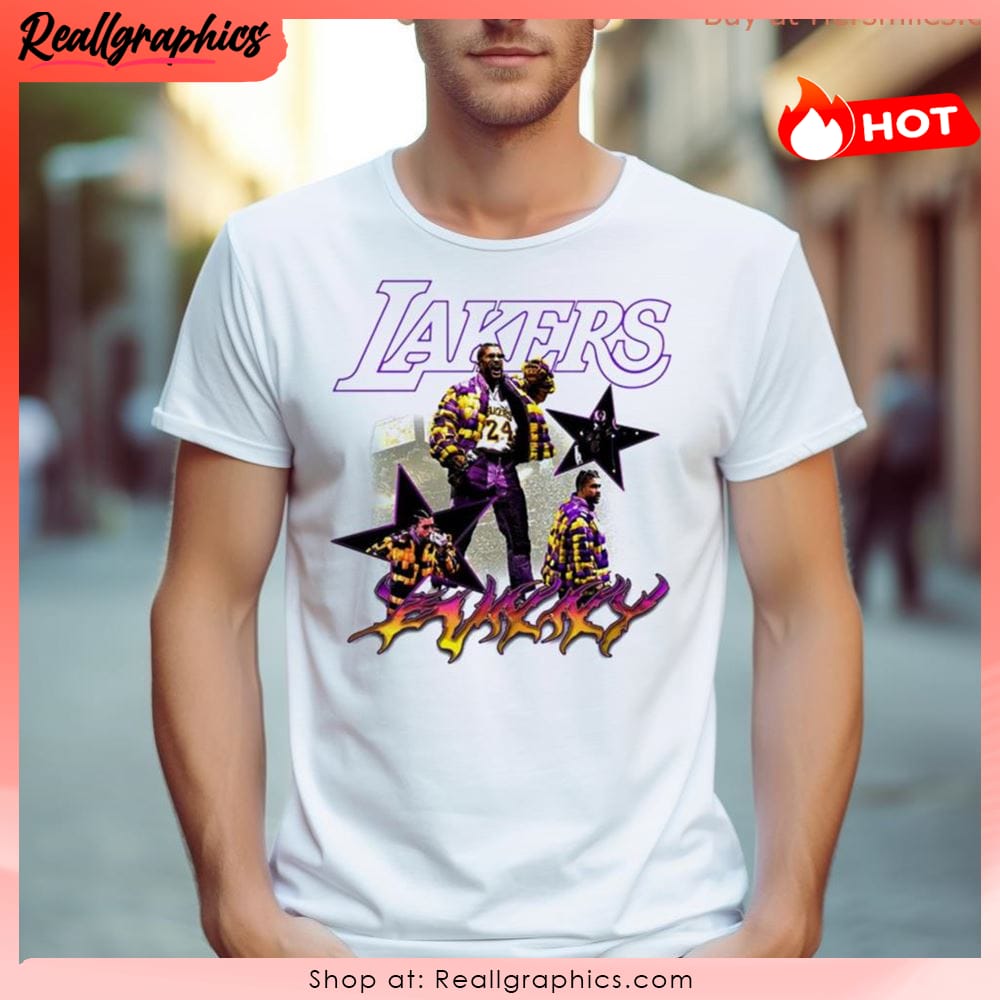 Los Angeles Lakers X Bad Bunny Vibras Vintage Shirt - Reallgraphics