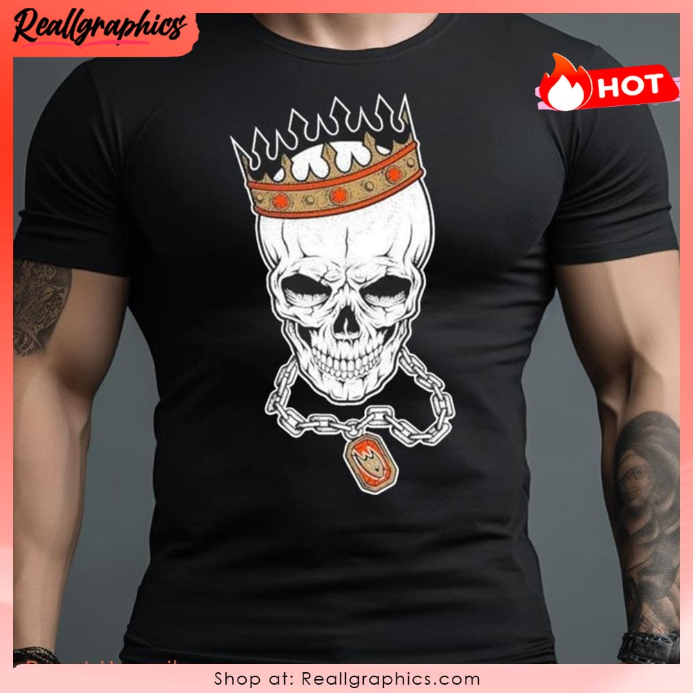 Official NHL Anaheim Ducks Skull Rock With Crown T-Shirt, hoodie, sweater,  long sleeve and tank top