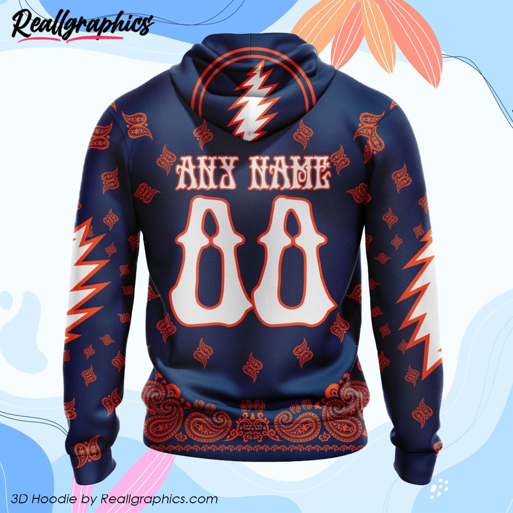 Womens Edmonton Oilers Iconic Name & Number Graphic Hoodie