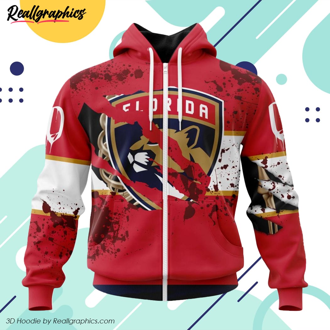 NHL Calgary Flames Specialized Design Jersey With Your Ribs For Halloween  3D Printed Hoodie - Reallgraphics