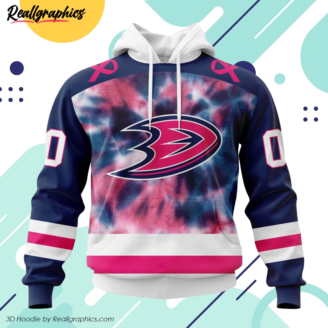 Personalized NHL Anaheim Ducks Special Lavender Hockey Fights Cancer All  Over Print 3D Hoodie Unisex Hoodie