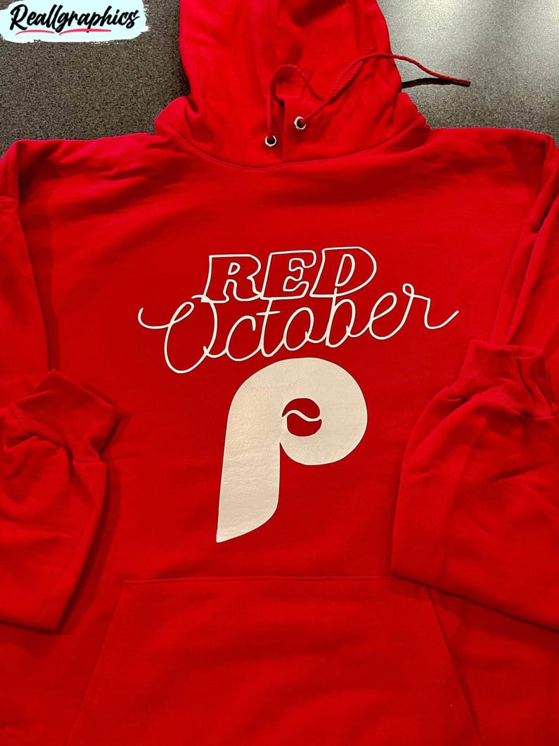 Phillies Red October Shirt, Trendy Baseball Unisex T Shirt Tee