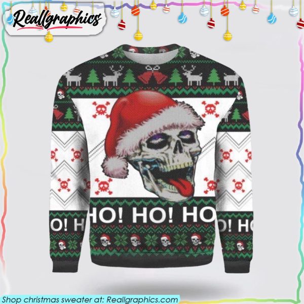 spooky-snd-festive-skull-santa-ugly-sweater-for-adults