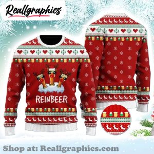 funny-reindeer-reinbeer-ugly-christmas-sweater-sweatshirt