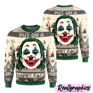 put-on-a-happy-face-joker-christmas-ugly-sweater-3d