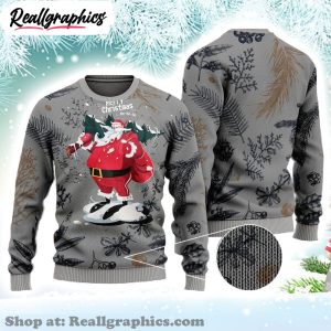 santa-claus-gray-ugly-christmas-sweater-sweatshirt