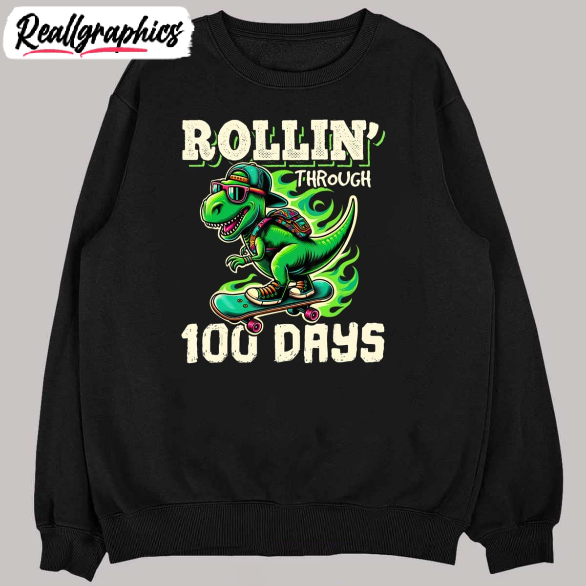 100-days-of-school-boys-teacher-100th-day-t-rex-outfit-unisex-shirt-3