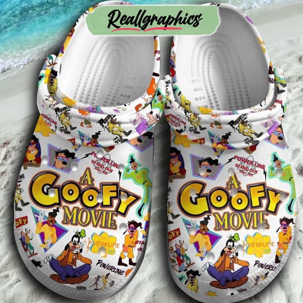 a goofy movie power line stand out world tour 3d printed classic crocs