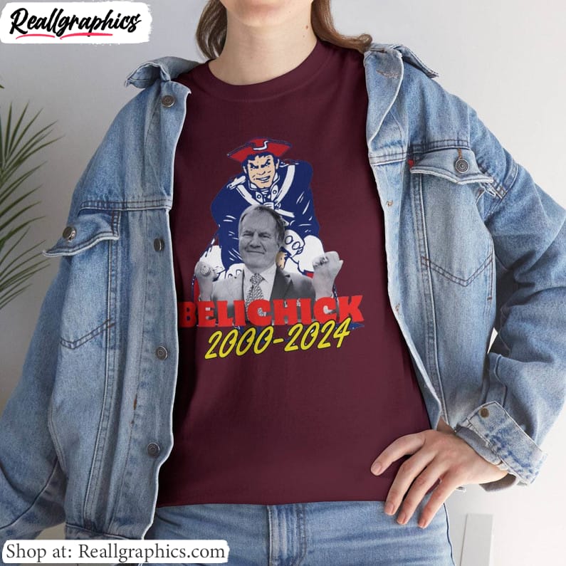 new-rare-bill-belichick-shirt-funny-new-england-patriots-career-hoodie-tee-tops-3