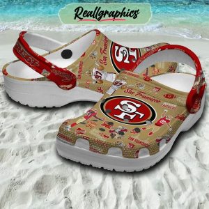 san francisco 49ers special design crocs, 49ers unique gifts