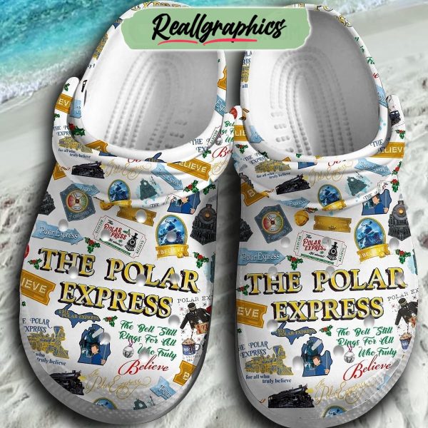 the polar express the bell still rings for all who truly believe 3d printed classic crocs