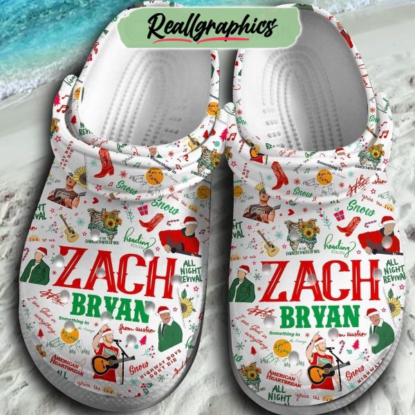 zach bryan american heartbreak snow highway boy don't die 3d printed classic crocs