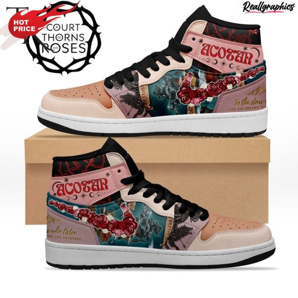 a court of thorns and roses air jordan 1 hightop sneaker boots