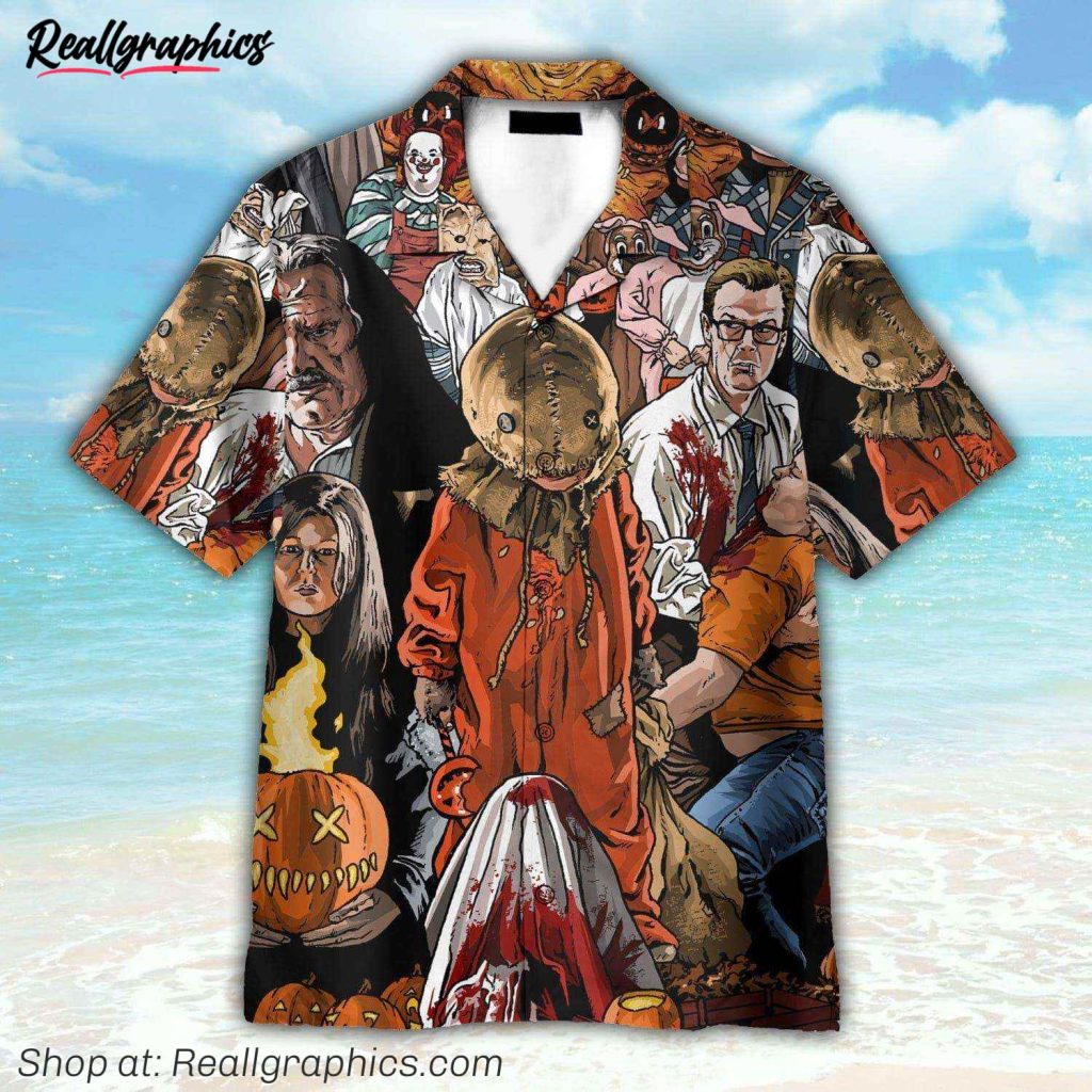 halloween is coming cosplay costume hawaiian shirt