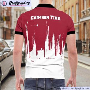 alabama crimson tide lockup victory polo shirt, alabama crimson tide gifts for fans