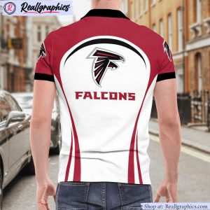 atlanta falcons curve casual polo shirt, atlanta falcons clothing