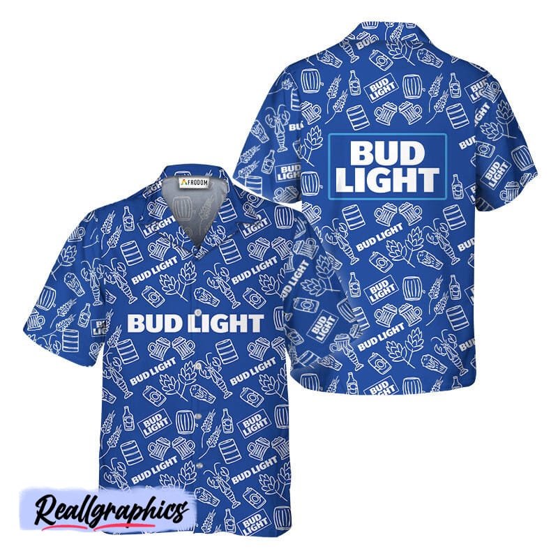 bud light tropical paradise shirt